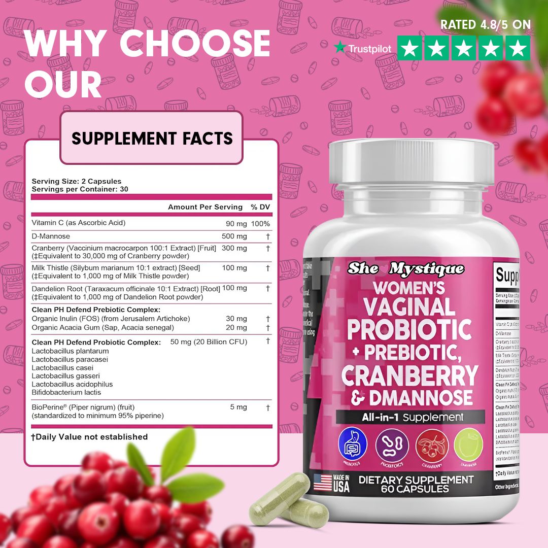 SheMystique® Women's Probiotic